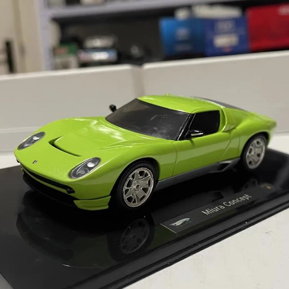 [Elite] 1:43 Lamborghini 2006 Miura Concept Green Model Car Die-Cast