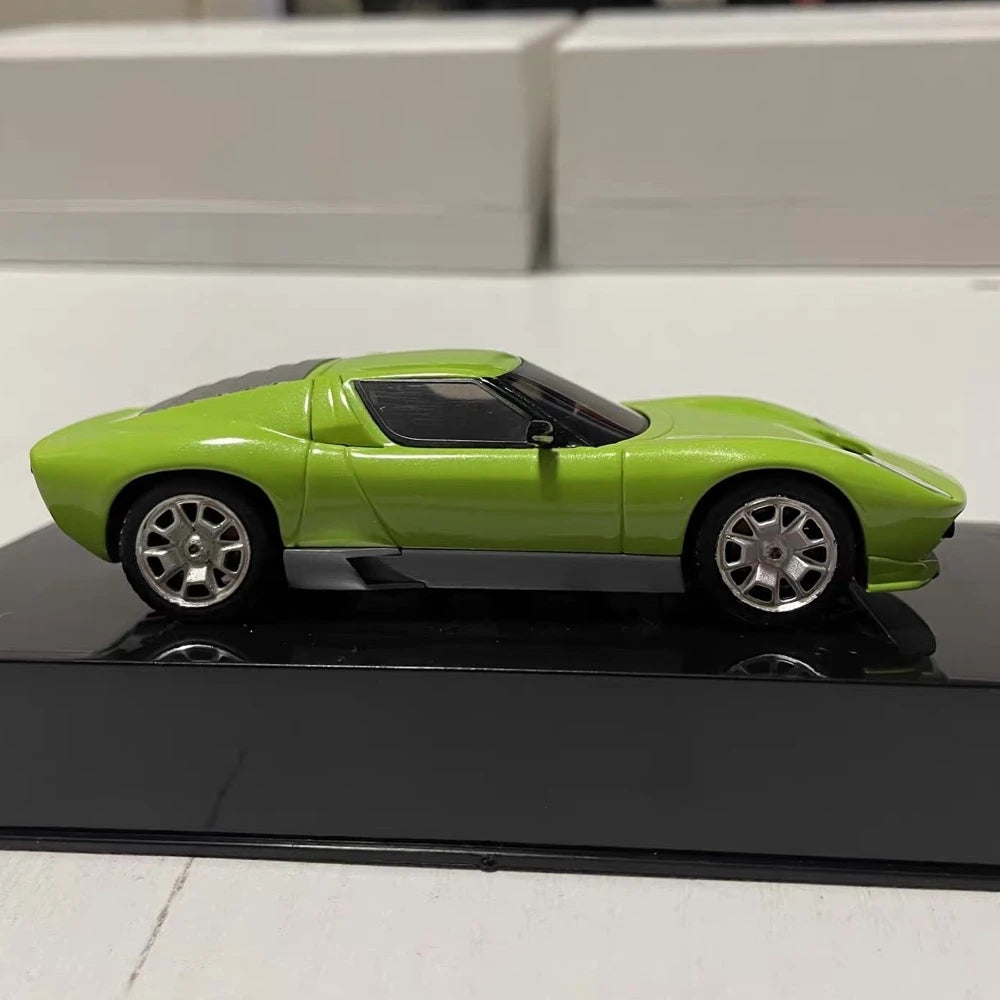 [Elite] 1:43 Lamborghini 2006 Miura Concept Green Model Car Die-Cast