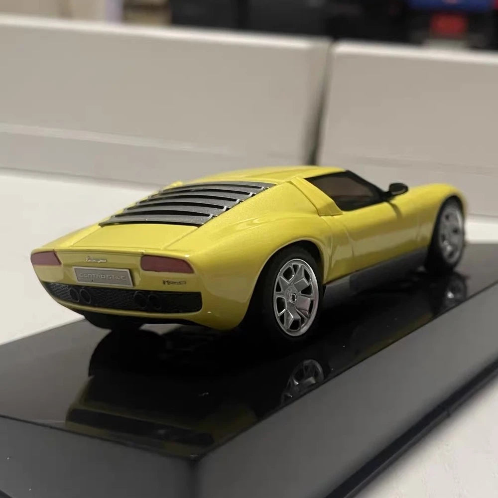 [Elite] 1:43 Lamborghini 2006 Miura Concept Yellow Model Car Die-Cast