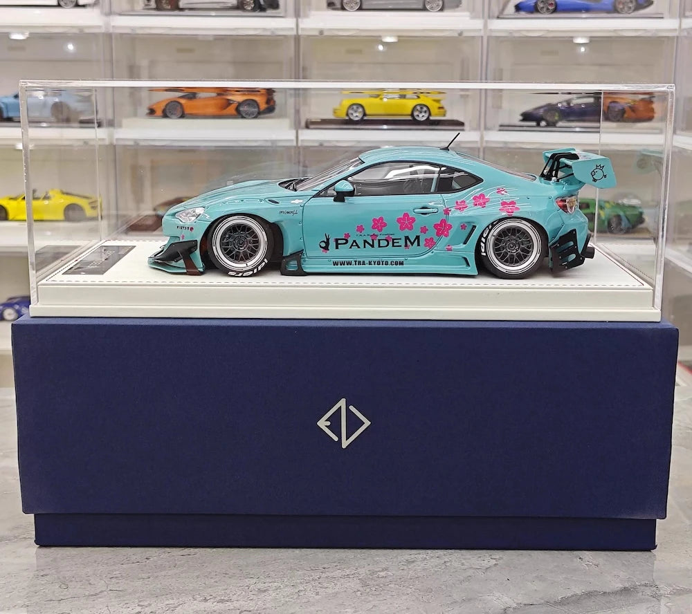 [Engup] 1:18 Toyota 2012 86 Pandem Blue Model Car Resin