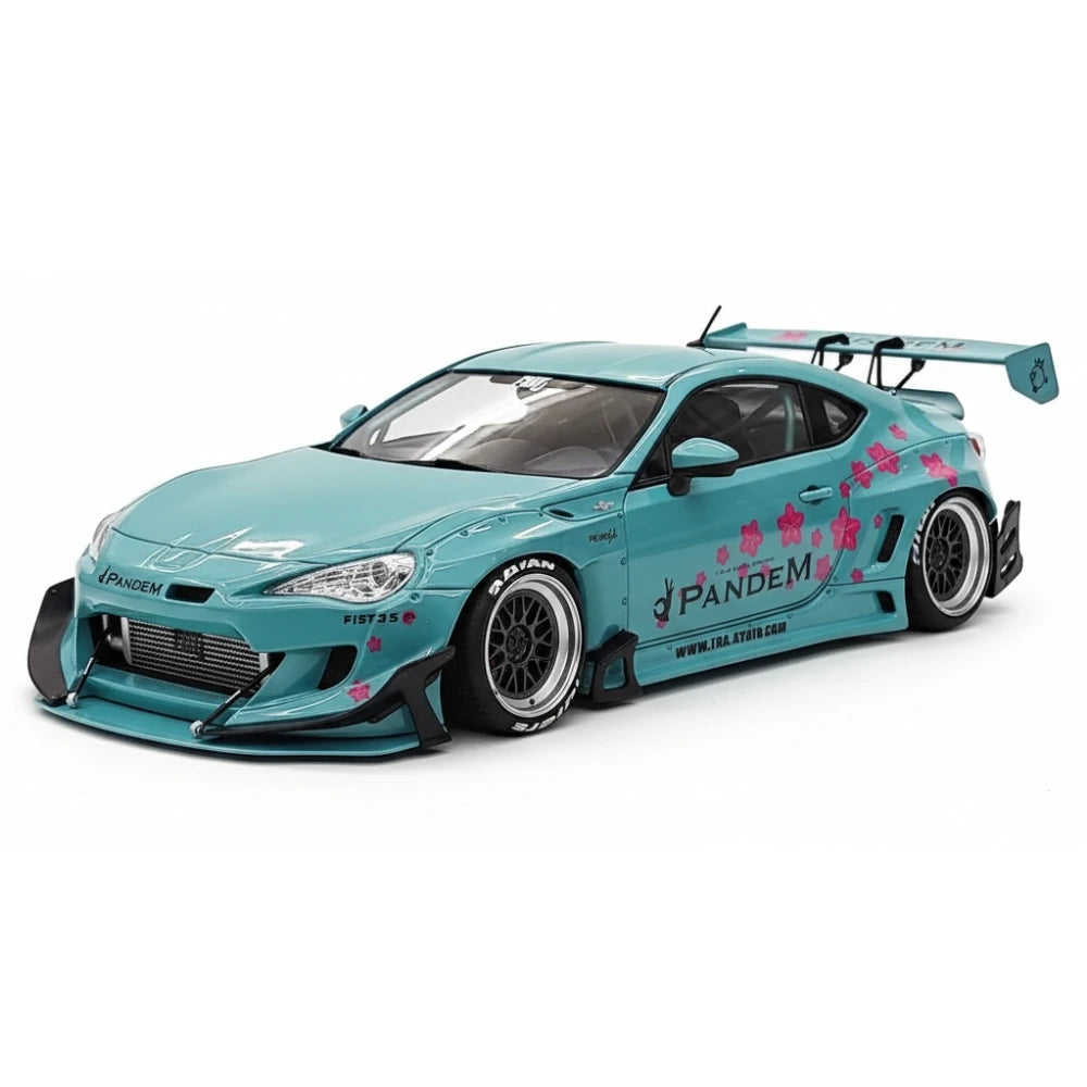 [Engup] 1:18 Toyota 2012 86 Pandem blu modellino di auto resina