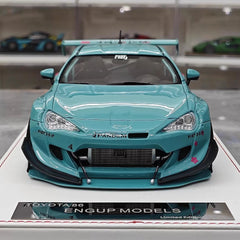 [Engup] 1:18 Toyota 2012 86 Pandem blu modellino di auto resina