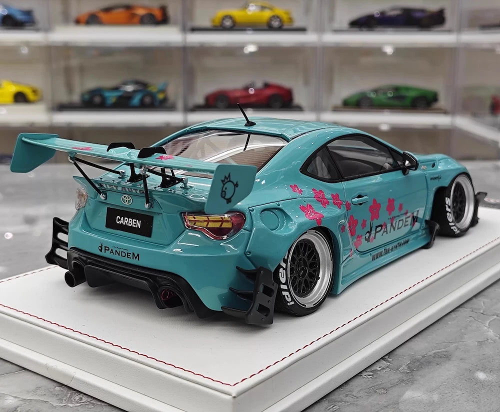[Engup] 1:18 Toyota 2012 86 Pandem blu modellino di auto resina