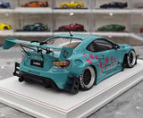 [Engup] 1:18 Toyota 2012 86 Pandem Blue Model Car Resin