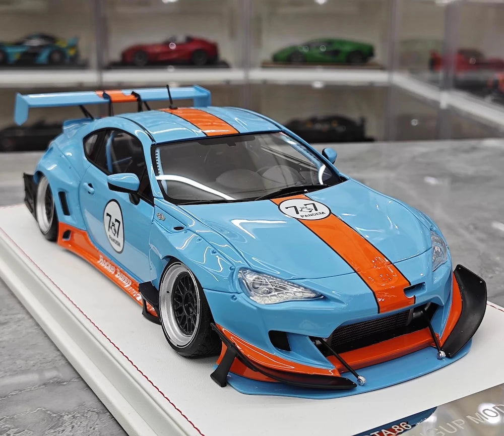 [Engup] 1:18 Toyota 2012 86 Pandem Gulf Model Car Resin
