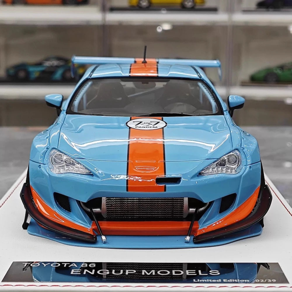 [Engup] 1:18 Toyota 2012 86 Pandem Gulf Model Car Resin