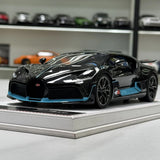 F.C Model Bugatti 2019 Divo Black 1:18 – Resina de Modelo de Resina de Colección