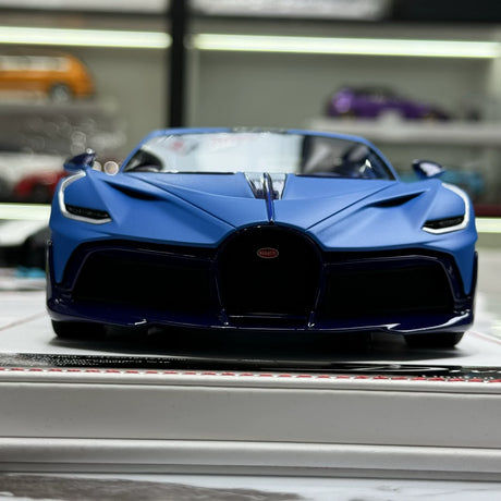 F.C 모델 Bugatti 2019 디보 블루 1:18 – 수집용 레진 모델 레진