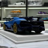 F.C Malli Bugatti 2019 Divo Blue 1:18 – keräilyhartsimallihartsi