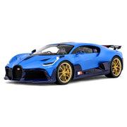 F.C Model Bugatti 2019 Divo azul 1:18 – coche a escala de colección en resina