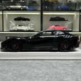 نموذج F.C Ferrari 2015 F12TDF بلاك 1:18 – راتنج قابل للجمع