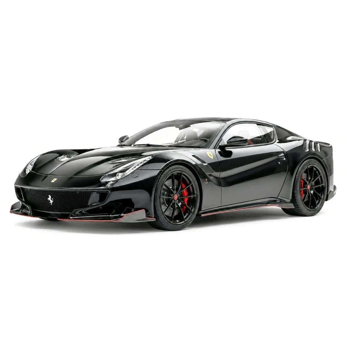 نموذج F.C Ferrari 2015 F12TDF بلاك 1:18 – راتنج قابل للجمع