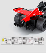 1:10 Scale F1 RC Racing Car – 2.4GHz High-Speed Drift with LED Lights RC Car