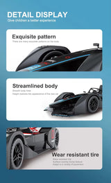 1:10 Scale F1 RC Racing Car – 2.4GHz High-Speed Drift with LED Lights RC Car