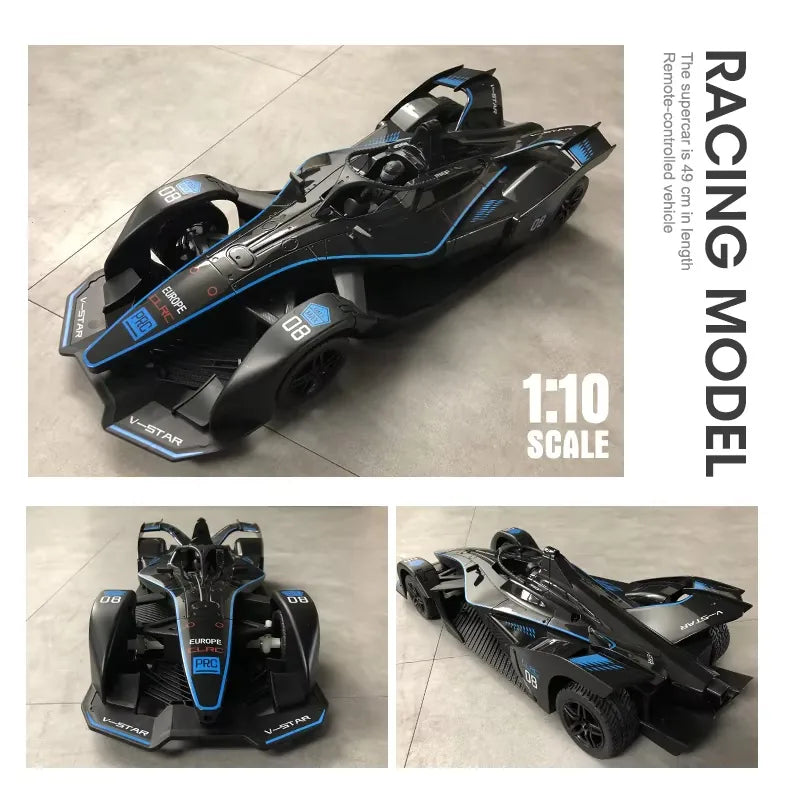 1:10 Scale F1 RC Racing Car – 2.4GHz High-Speed Drift with LED Lights RC Car