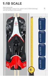 1:10 Scale F1 RC Racing Car – 2.4GHz High-Speed Drift with LED Lights RC Car