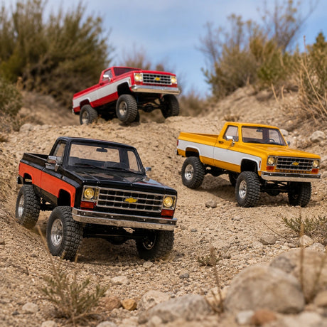 FMS FCX18 1:18 Chevrolet K10 RC Crawler Brushed 4WD RTR سيارة تحكم عن بعد