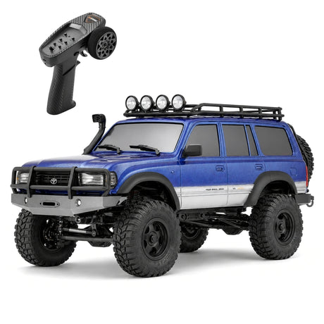 FMS FCX18 1:18 Toyota Land Cruiser LC80 أزرق RC زاحف يلمس سيارة RC سيارة 4WD RTR RC