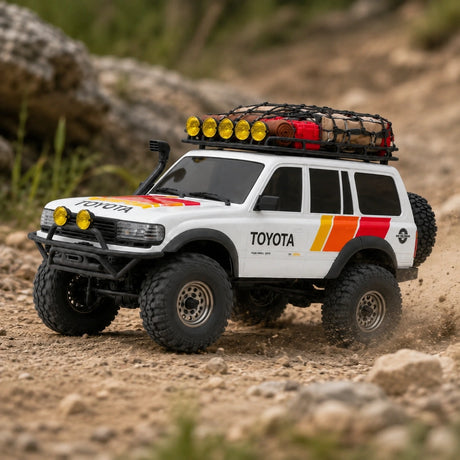 FMS FCX18 1:18 Toyota Land Cruiser LC80 زاحف RC ثلاثي الألوان مفرش 4WD RTR RC سيارة RC السيارة