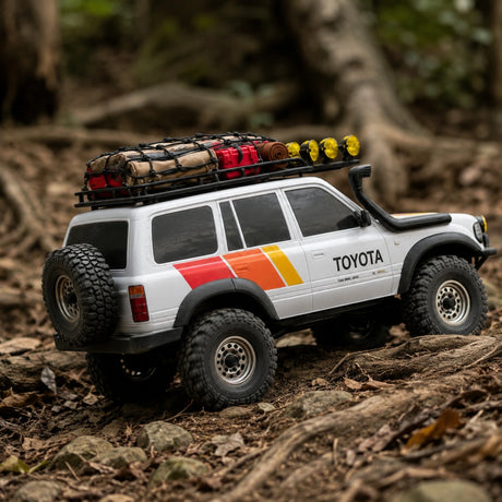 FMS FCX18 1:18 Toyota Land Cruiser LC80 زاحف RC ثلاثي الألوان مفرش 4WD RTR RC سيارة RC السيارة