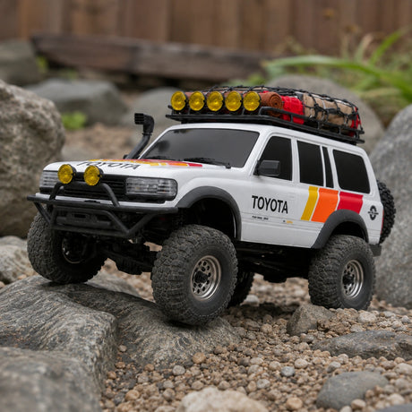 FMS FCX18 1:18 Toyota Land Cruiser LC80 زاحف RC ثلاثي الألوان مفرش 4WD RTR RC سيارة RC السيارة