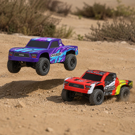 FMS FSC24 مطاردة 1:24 RC شاحنة قصيرة المسار اصطدمت بسيارة RC سيارة 4WD RTR RC