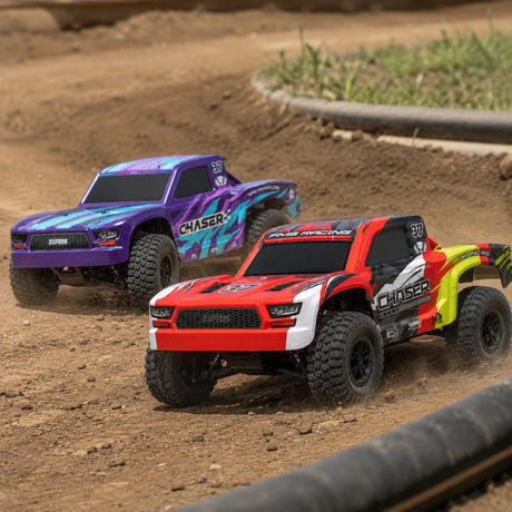 FMS FSC24 مطاردة 1:24 RC شاحنة قصيرة المسار اصطدمت بسيارة RC سيارة 4WD RTR RC