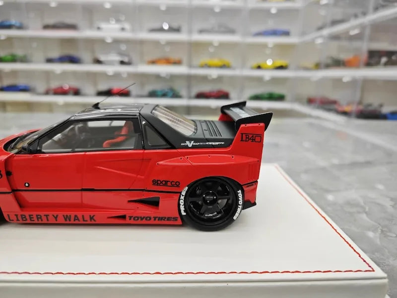 1:18 Ferrari 1987 F40 LBWK AZ-1 Red Die Cast Model Car
