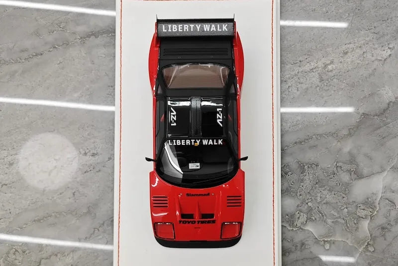 1:18 Ferrari 1987 F40 LBWK AZ-1 Red Die Cast Model Car