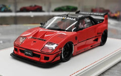 1:18 Ferrari 1987 F40 LBWK AZ-1 Red Die Cast Model Car