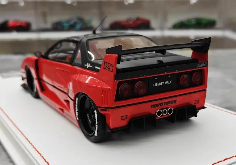 1:18 Ferrari 1987 F40 LBWK AZ-1 Red Die Cast Model Car