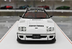 1:18 Ferrari 1987 F40 LBWK AZ-1 White Die Cast Model Car