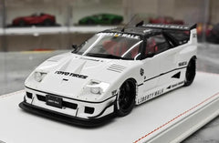 1:18 Ferrari 1987 F40 LBWK AZ-1 White Die Cast Model Car