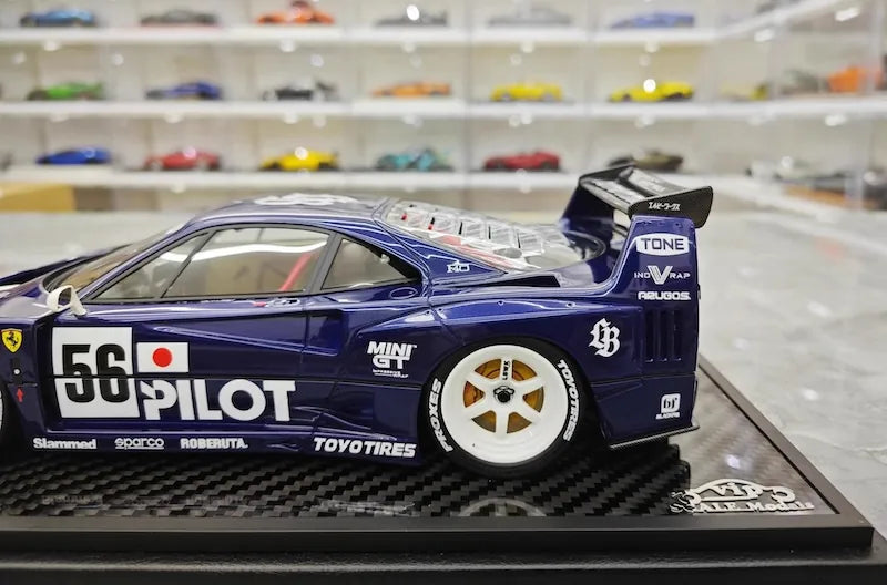 1:18 Ferrari 1987 F40 LBWK Pilot Die Cast Model Car