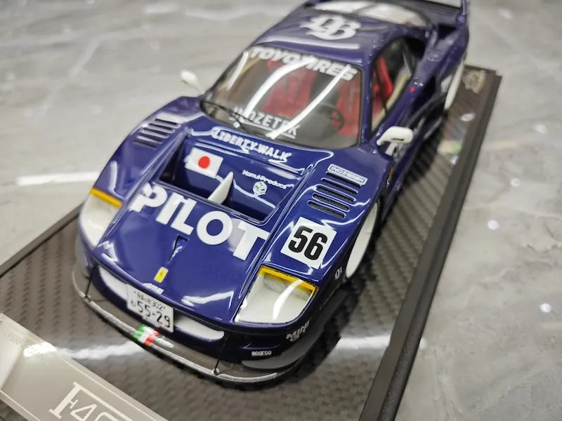 1:18 Ferrari 1987 F40 LBWK Pilot Die Cast Model Car