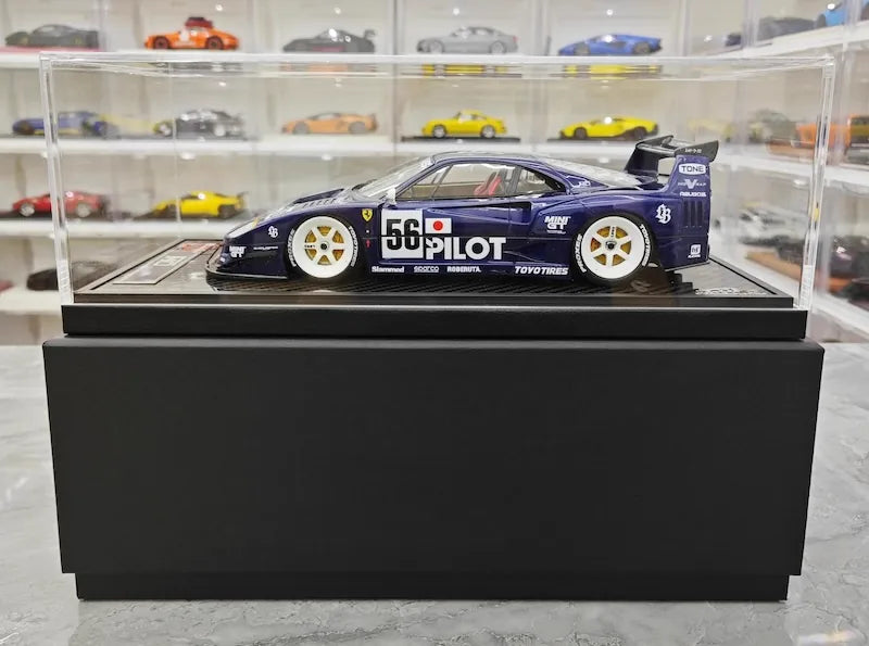 1:18 Ferrari 1987 F40 LBWK Pilot Die Cast Model Car