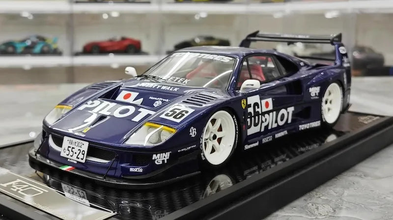1:18 Ferrari 1987 F40 LBWK Pilot Die Cast Model Car