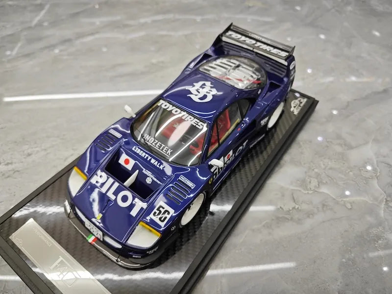 1:18 Ferrari 1987 F40 LBWK Pilot Die Cast Model Car