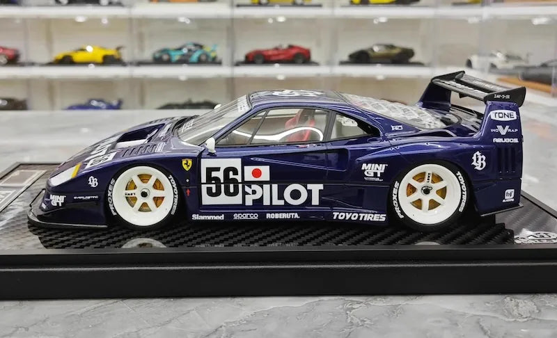 1:18 Ferrari 1987 F40 LBWK Pilot Die Cast Model Car