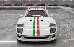 1:18 Ferrari 1987 F40 White Die Cast Model Car