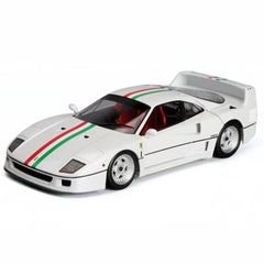 1:18 Ferrari 1987 F40 White Die Cast Model Car