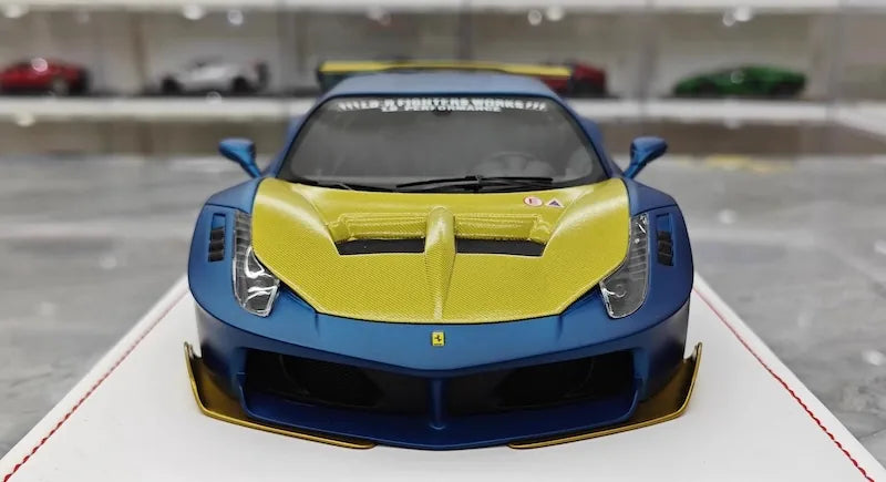 1:18 Ferrari 2009 458 Italia LBWK Silhouette GT Die Cast Model Car