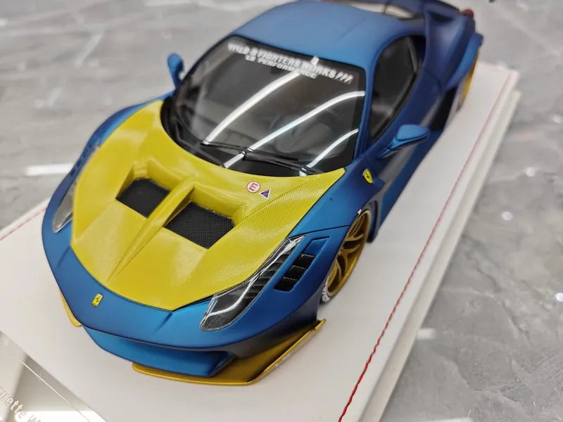 1:18 Ferrari 2009 458 Italia LBWK Silhouette GT Die Cast Model Car