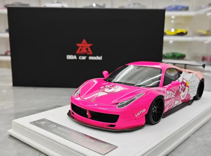 1:18 Ferrari 2009 458 Italia LBWK Die Cast Model Car