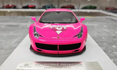 1:18 Ferrari 2009 458 Italia LBWK Die Cast Model Car