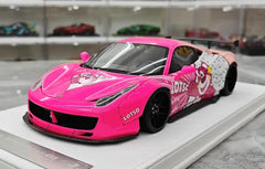 1:18 Ferrari 2009 458 Italia LBWK Die Cast Model Car