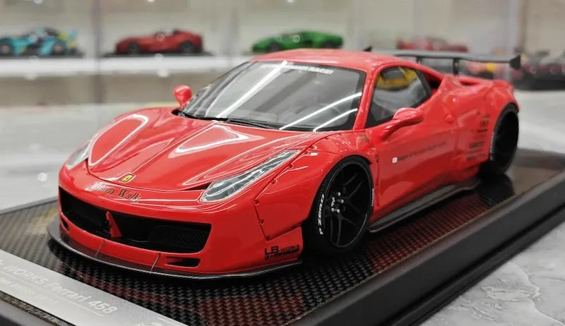 1:18 Ferrari 2009 458 Italia LBWK Die Cast Model Car