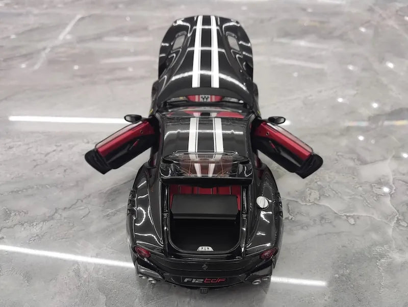 1:18 Ferrari 2015 F12 TDF Tour de France Black Die Cast Model Car