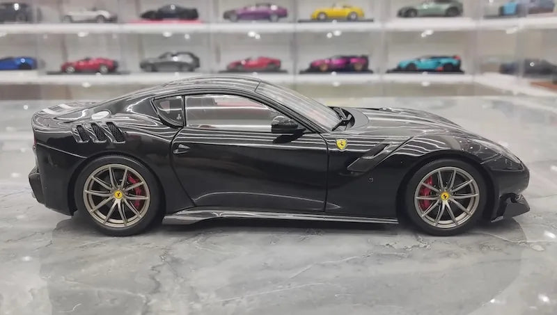 1:18 Ferrari 2015 F12 TDF Tour de France Black Die Cast Model Car