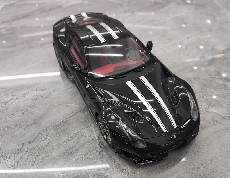 1:18 Ferrari 2015 F12 TDF Tour de France Black Die Cast Model Car